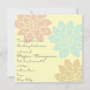 Recherche de couleurs multi invitations Moderne