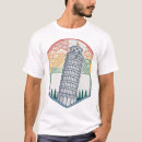 Zoek naar toren pisa tshirts Italiaans
