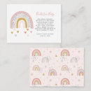 Zoek naar pastel rainbow baby shower invitations Regenboogbaby
