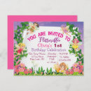 Recherche de féerique anniversaire invitations Girl