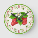 Recherche de fraise horloges Fruit