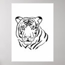 Zoek naar zwarte witte tijger posters For him