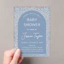 Recherche de arch baby shower invitations Bleu