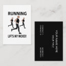 Recherche de exécution cartes visite Athlétique