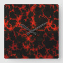 Recherche de rouge et noir horloges Cool