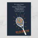 Zoek naar de tennis invitations Racket