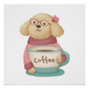 Recherche de vintage dog art posters Mignon