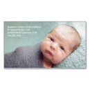 Recherche de photo de bébé cartes visite Simple