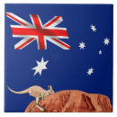 Recherche de drapeau australien carreaux Patriotique