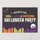 Recherche de enfants halloween invitations Orange et noir