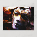 Recherche de mascarades cartes postales Masque