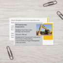 Recherche de construction commerciale cartes visite Customer