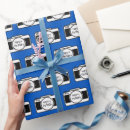 Zoek naar camera cadeaupapier Blauw