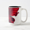 Recherche de oiseau phoenix tasses Rouge