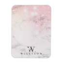 Recherche de marbre blanc magnets Monogramme