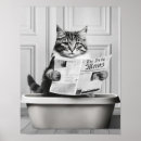 Recherche de salle de bain vintage posters Noir et blanc