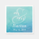 Recherche de aquarelle turquoise serviettes Bleu