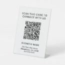 Recherche de entreprise signes table Code qr