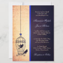 Recherche de oiseaux 16x22 invitations Noir