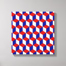 Recherche de blocs impressions sur toile Bleu