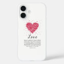 Recherche de 1 corinthiens iphone 13 coques L'amour n'échoue jamais