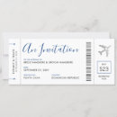 Zoek naar flight uitnodigingen Ticket