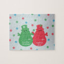 Recherche de bonhommes de neige puzzles Pour eux