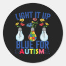 Zoek naar autisme maand stickers Bewustzijn van handicaps