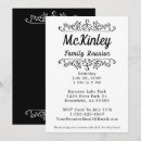 Recherche de famille invitations Typographie élégante