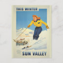 Recherche de vintage ski cartes postales Classique