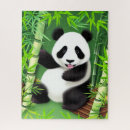 Recherche de panda puzzles Forêt