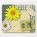 Recherche de fleurs tapis souris Marguerie