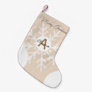 Zoek naar moderne kerstsokken Monogrammen