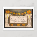 Zoek naar halloween gedicht briefkaarten Victoriaans