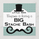Recherche de moustache mignonne invitations Garçons
