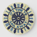 Recherche de roue de bateau horloges Voile