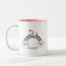 Recherche de licorne arc en ciel tasses Nom