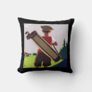 Recherche de golf de coussins Vintage