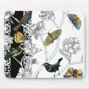 Recherche de oiseau noir tapis souris Floral