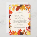 Recherche de feuille coloré invitations Feuilles d'automne
