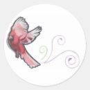 Recherche de cardinal autocollants Oiseaux