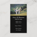 Recherche de arts martiaux cartes visite Entraîneur