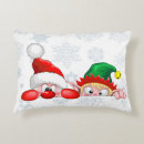 Recherche de elfe de noël coussins Drôle