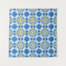 Recherche de motif symétrique art Bleu