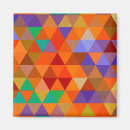Recherche de motif triangles magnets Moderne