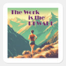 Recherche de runners autocollants Exécution