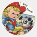 Recherche de marionnette autocollants Rétro