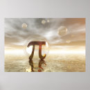 Recherche de pi symbole posters Cercle
