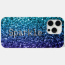 Zoek naar aqua blue glitter iphone hoesjes Glans