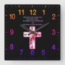 Recherche de crucifix horloges Croix